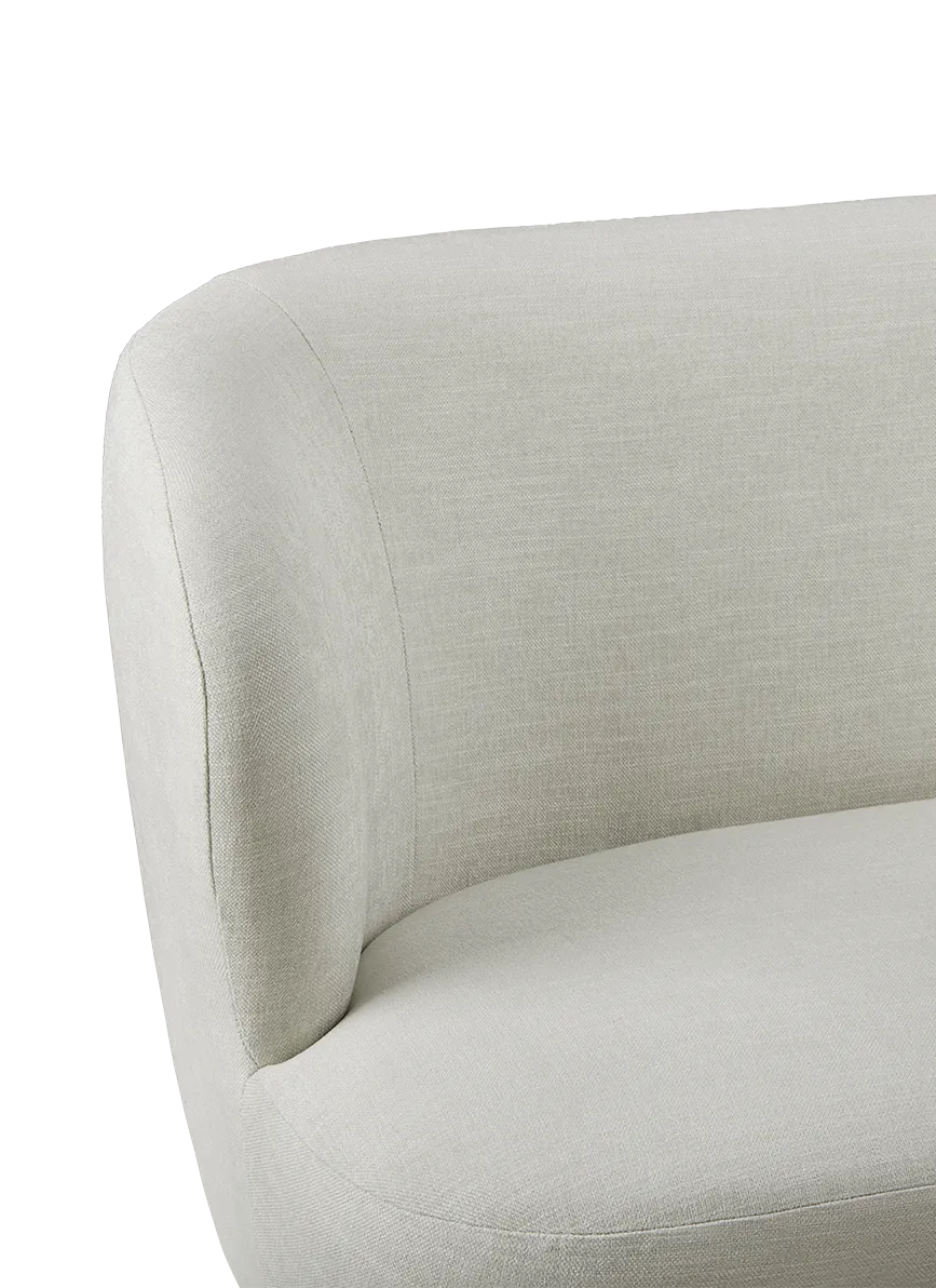 unico SUABI(スアビ) オットマン Aukfa Corduroy Sleeper Sofa Bed & Cloud Lounge Chair, No